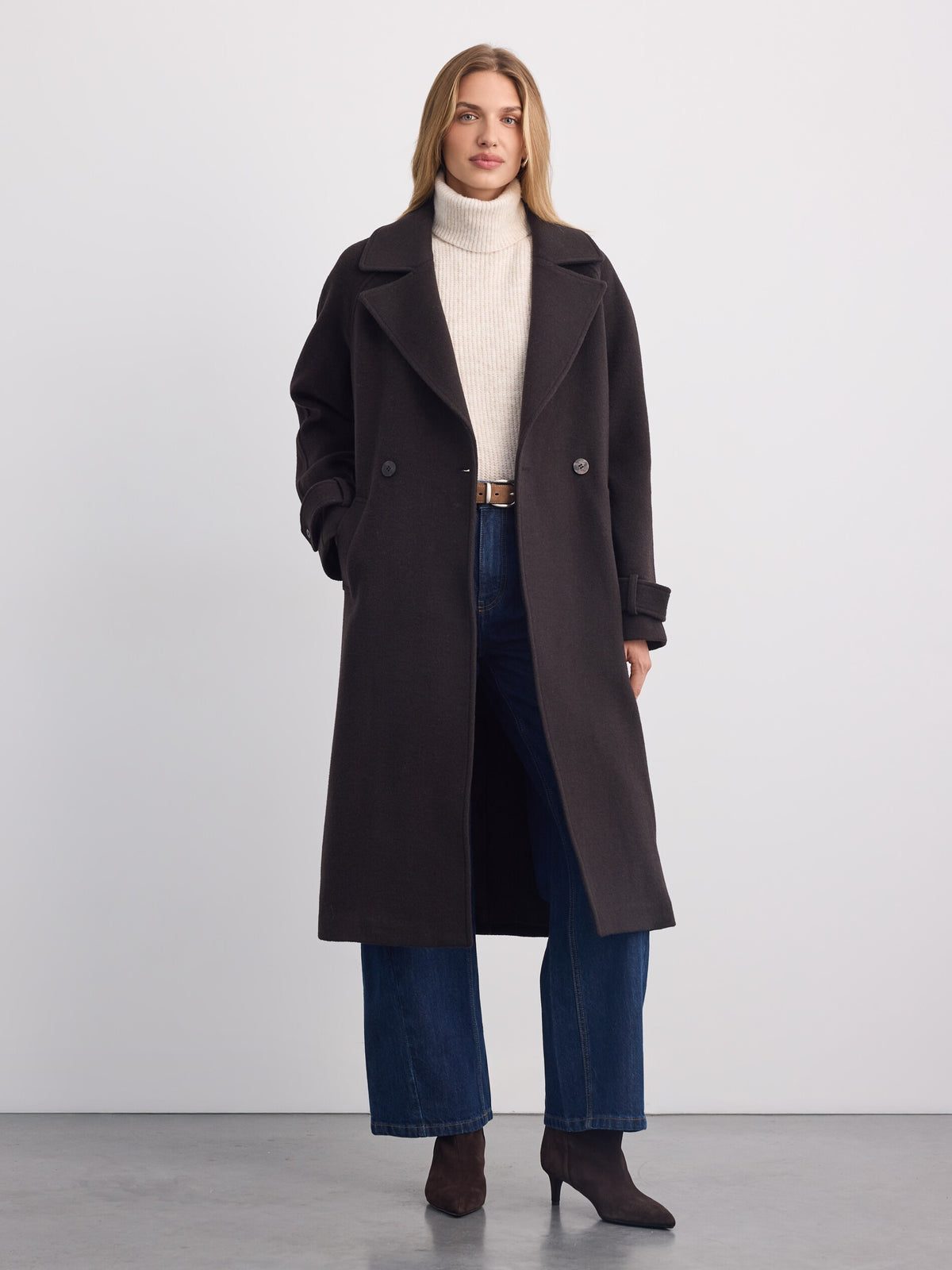 Wool Blend Coat