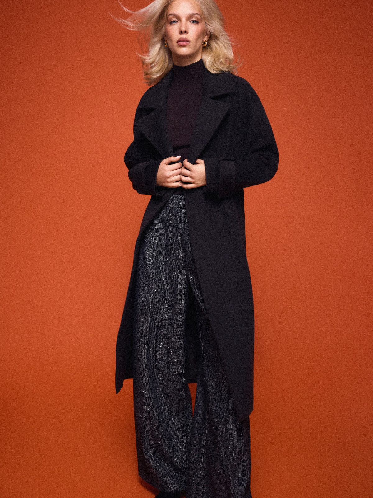 Wool Blend Coat