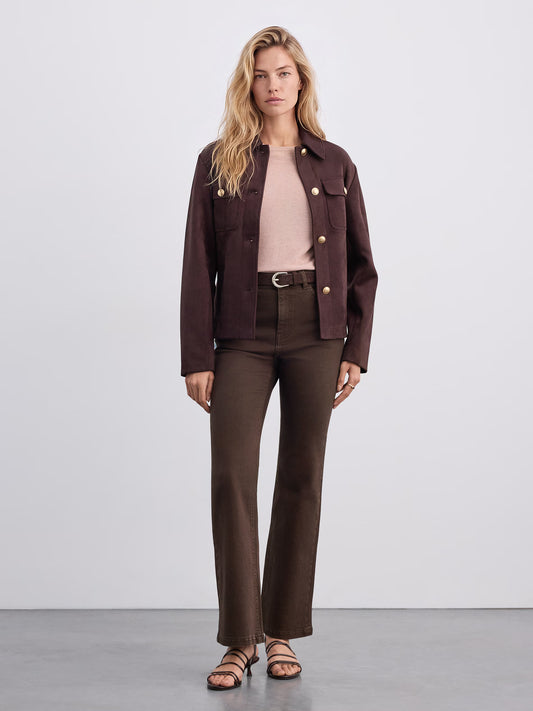 Blouse with Metallic Thread