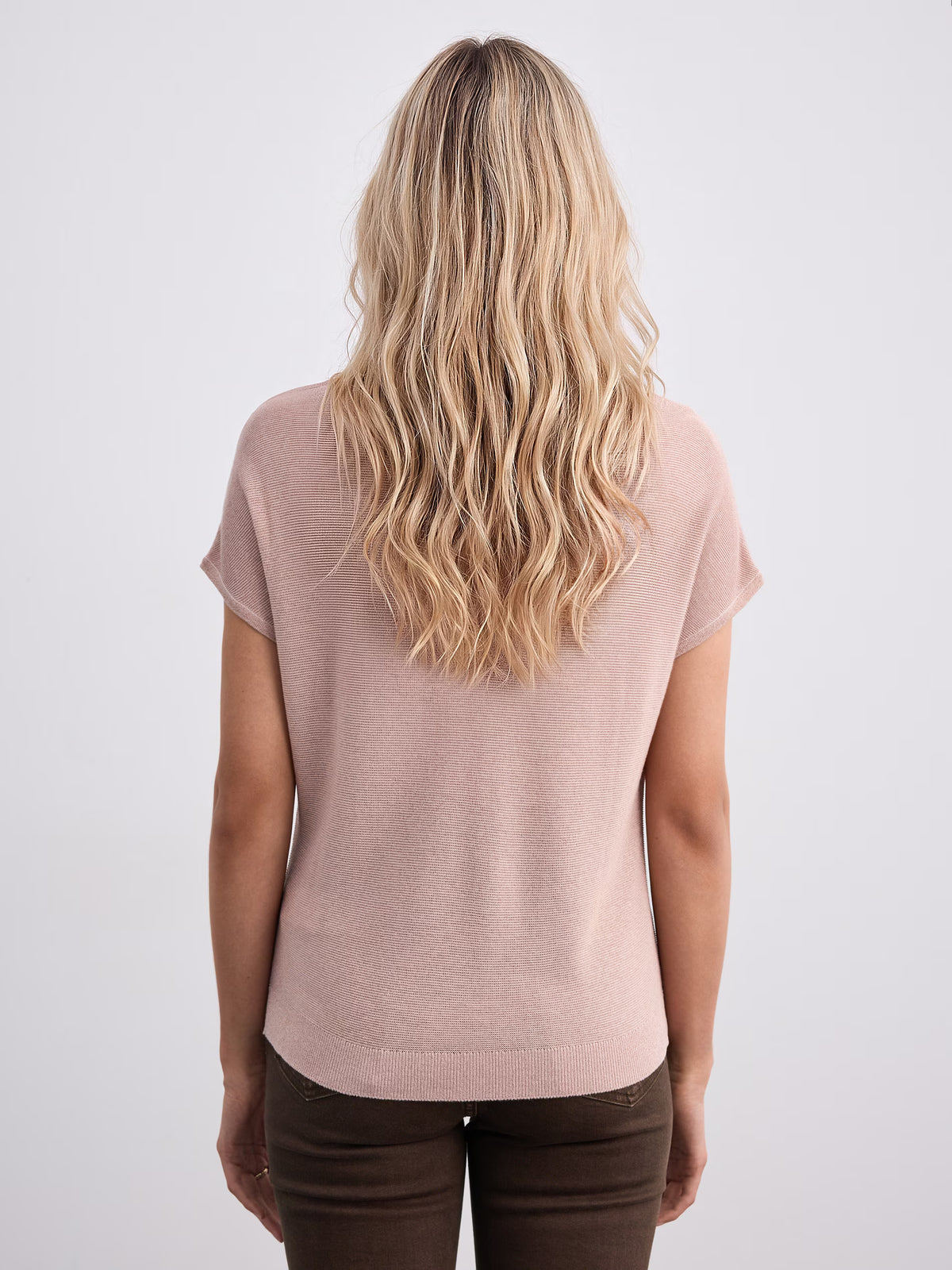 Blouse with Metallic Thread